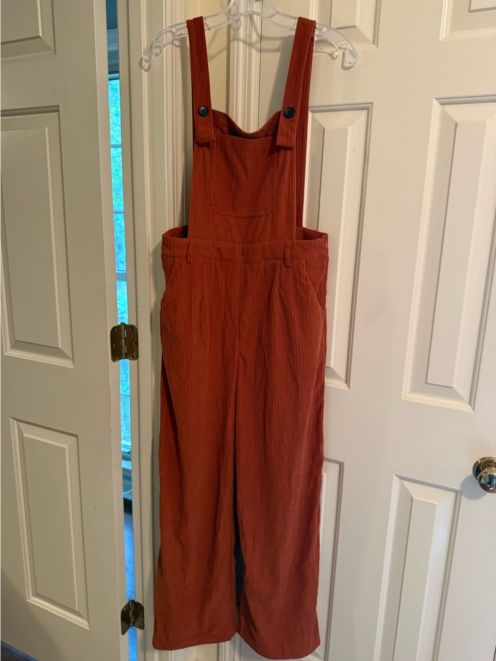 CIDER Corduroy Overall Jumpsuit NWOT